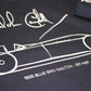Short Sleeved T-Shirt Bluebird 1935 Sir Malcolm Campbell MBE