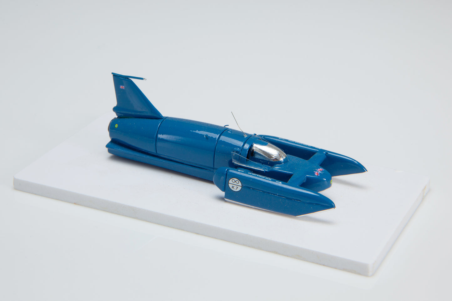 Bluebird K7 miniature model