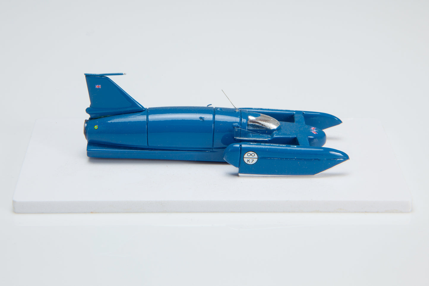 Bluebird K7 miniature model
