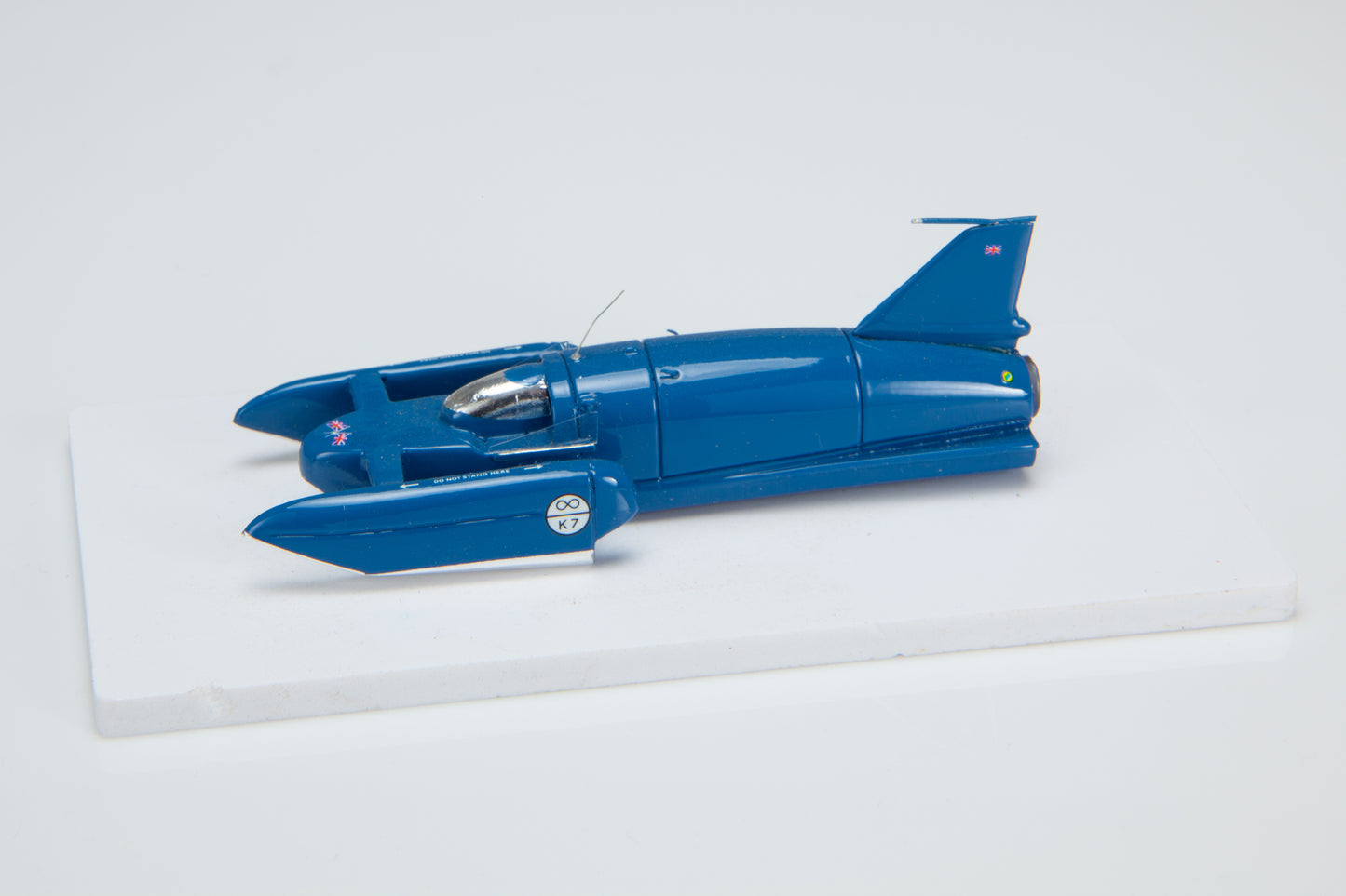 Bluebird K7 miniature model