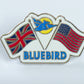 Bluebird pin badge