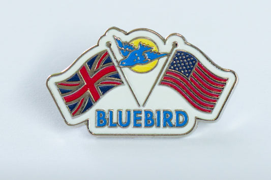 Bluebird pin badge