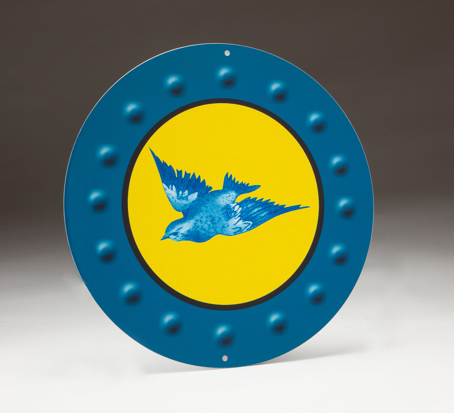 Bluebird in flight logo