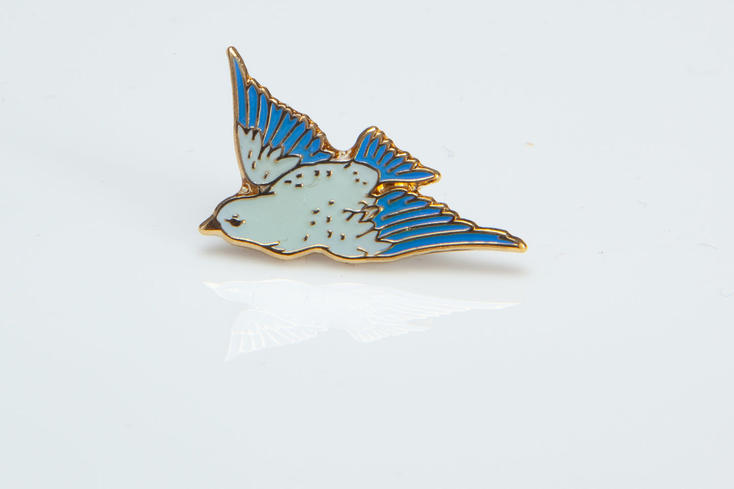 Bluebird Pin Badge
