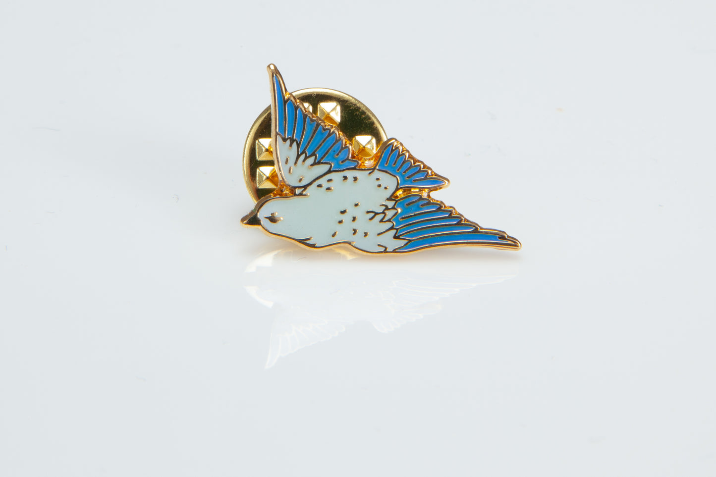 Bluebird Pin Badge